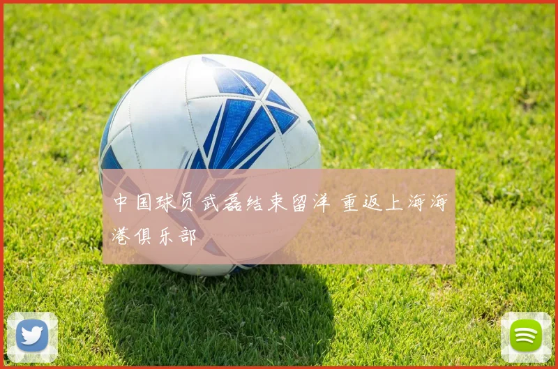 中国球员武磊结束留洋 重返上海海港俱乐部